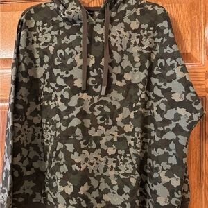 Camouflage Hooded Women’s Sweater